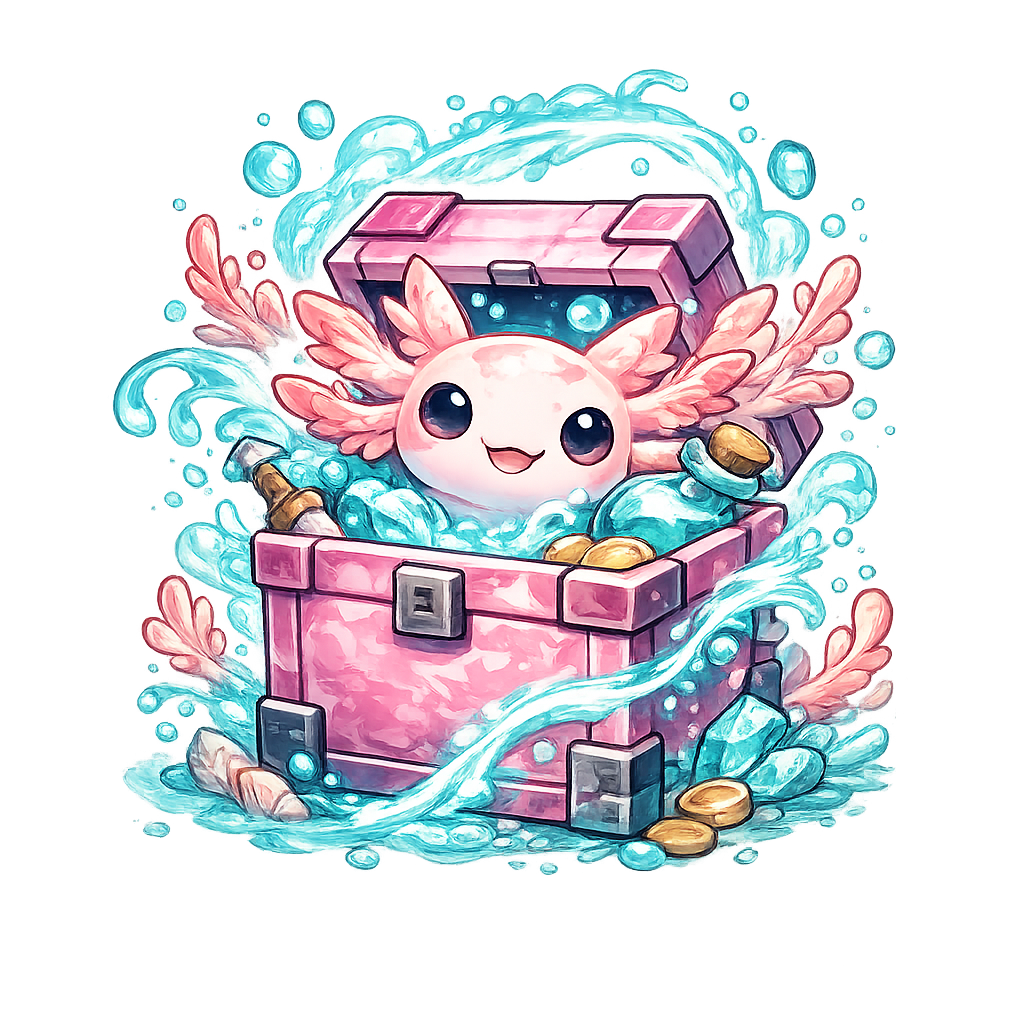 Aksolotl Kiti 5x